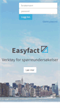 Mobile Screenshot of easyfact.no